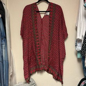 Kimono style, short sleeve